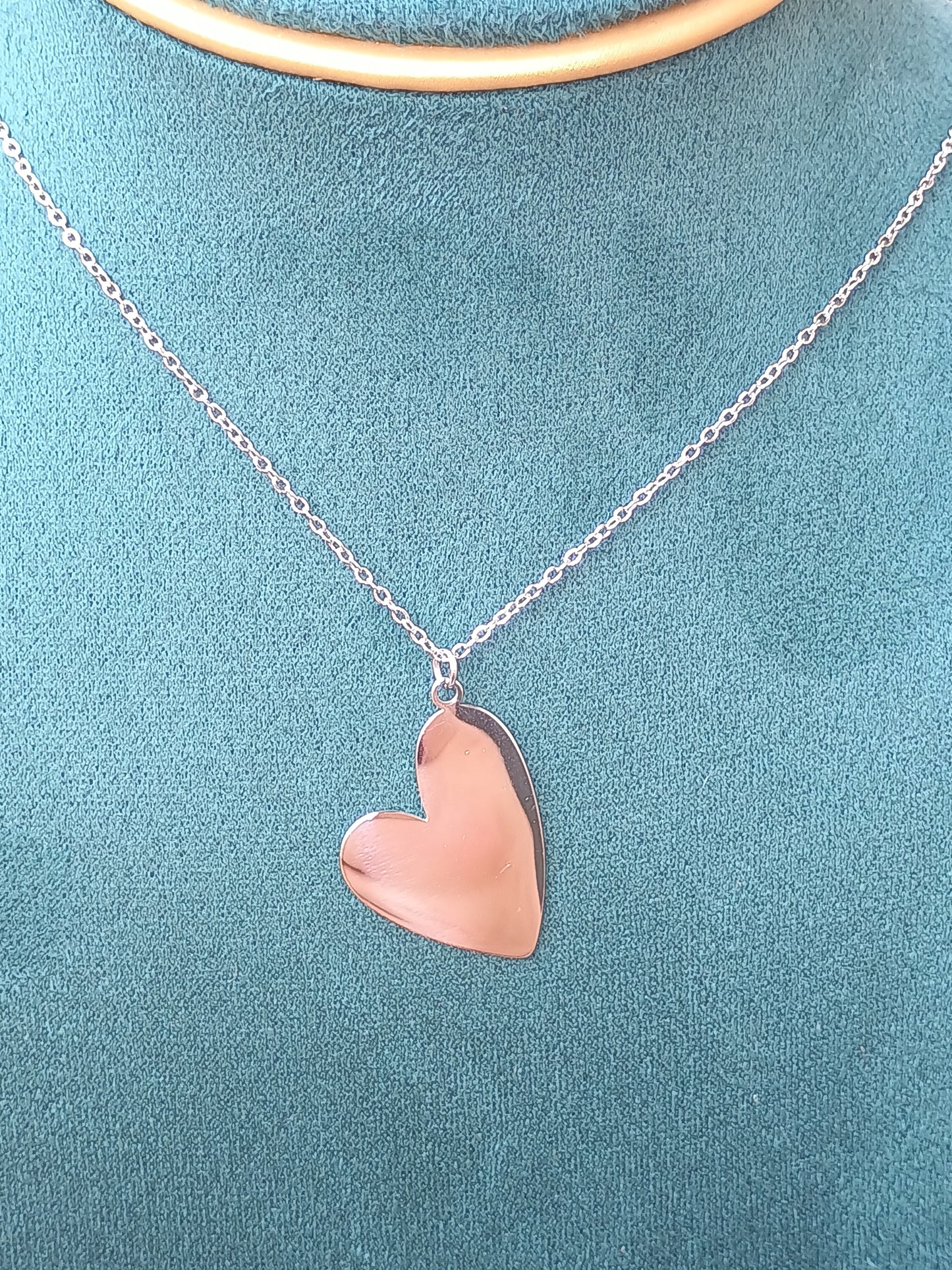 Collar plateado Tess