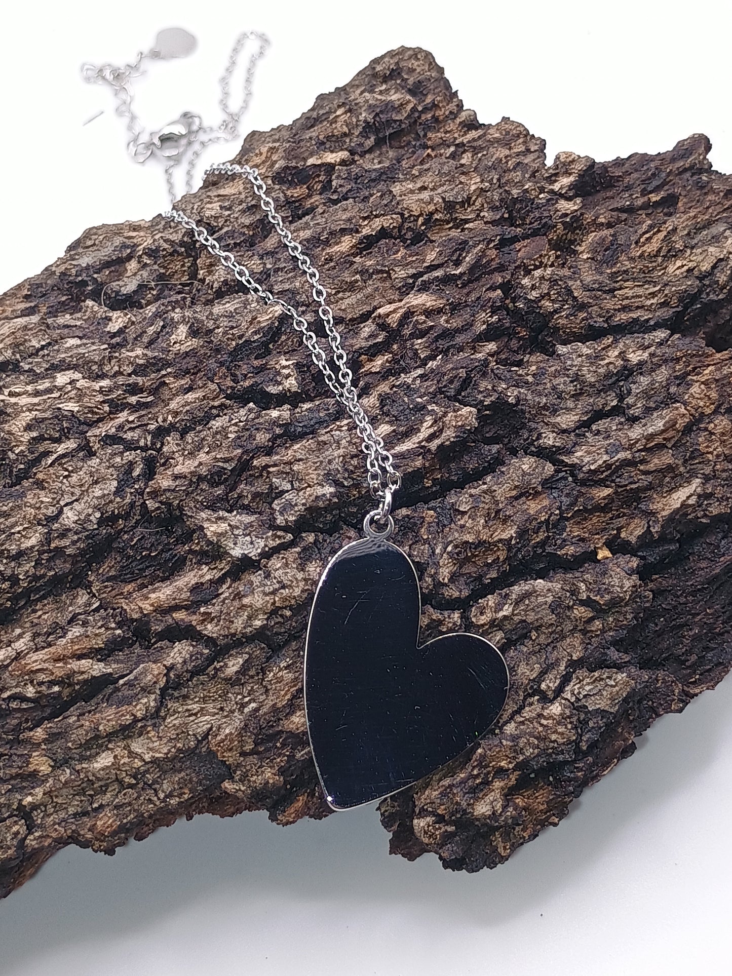 Collar plateado Tess