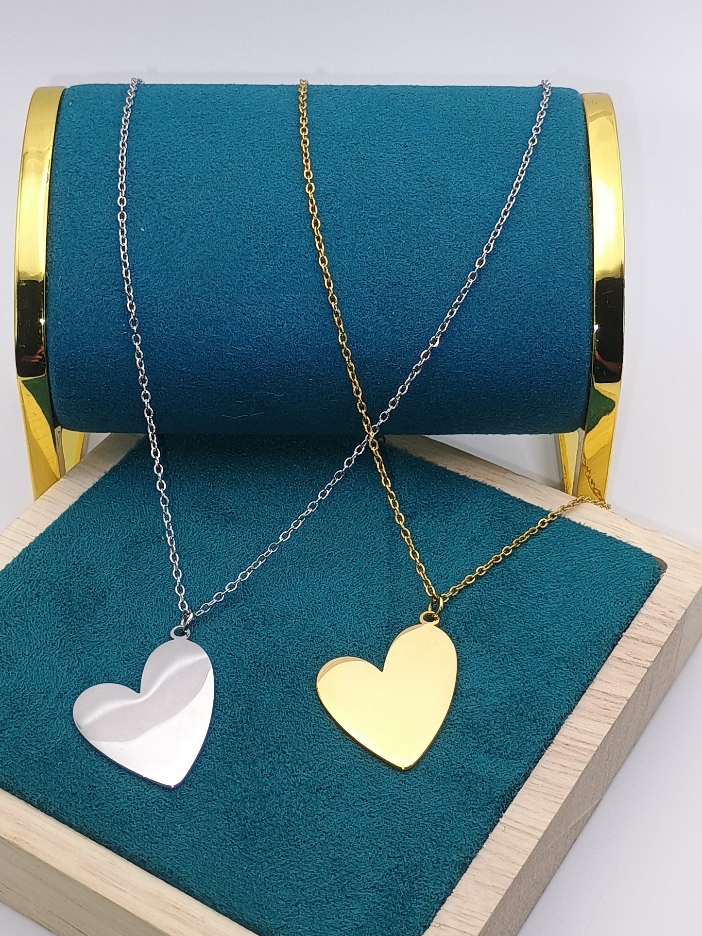 Collar plateado Tess
